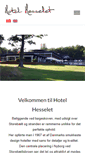 Mobile Screenshot of hotel-hesselet.dk